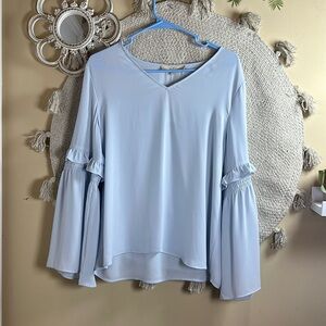 Light blue loft blouse